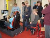 erste Unterrichtstunde - Fahrsimulator in Virtueller Realität
