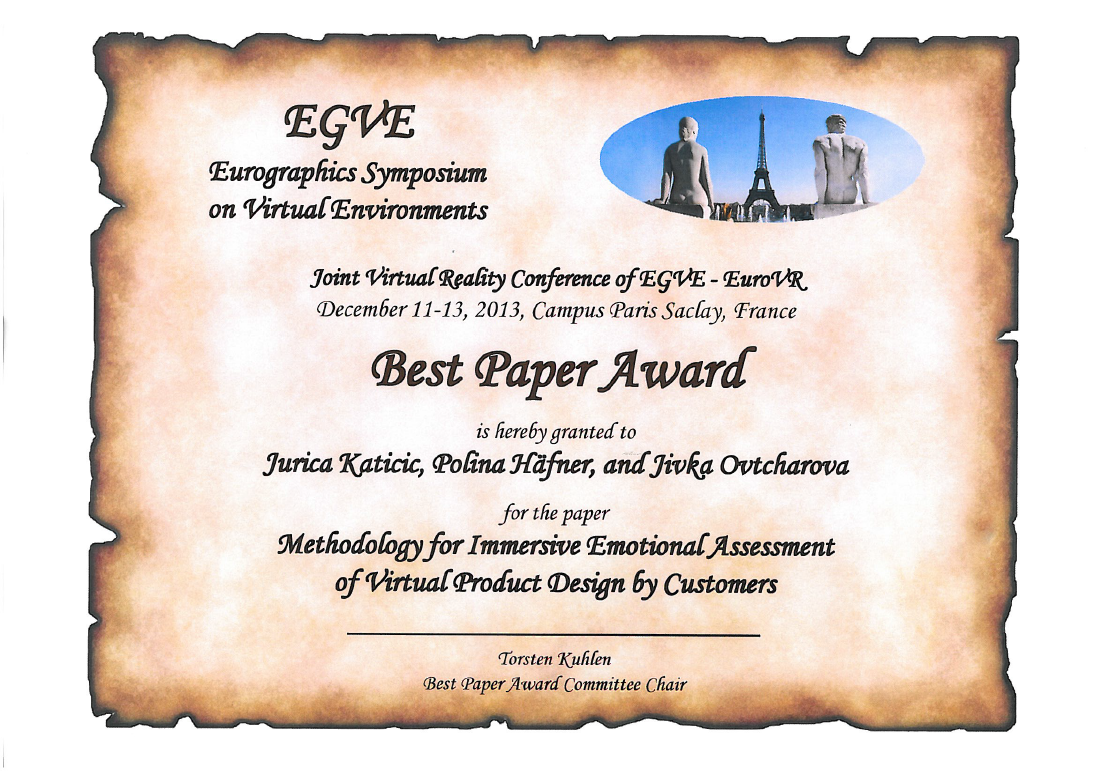 kit news archive 2013 imi wins best paper award at jvrc 2013