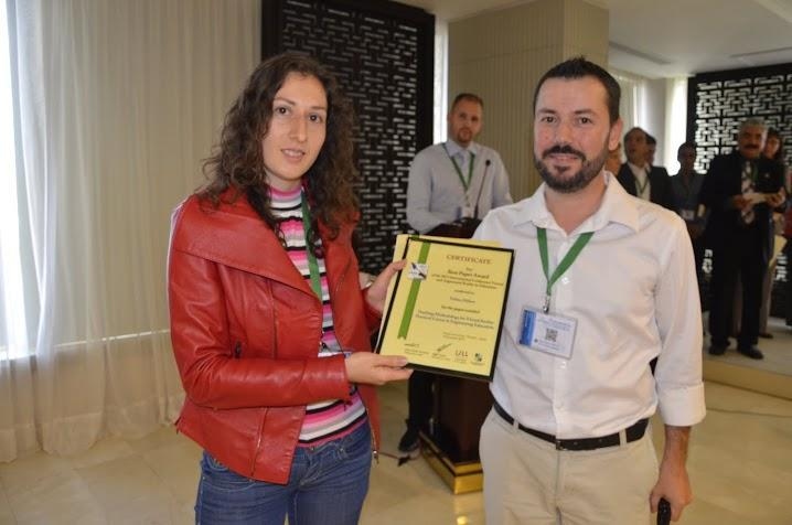 Receiving the Best Paper Award